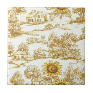 Girassol Campo Vintage Toile Amarelo (4)