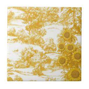 Girassol Campo Vintage Toile Amarelo (7)