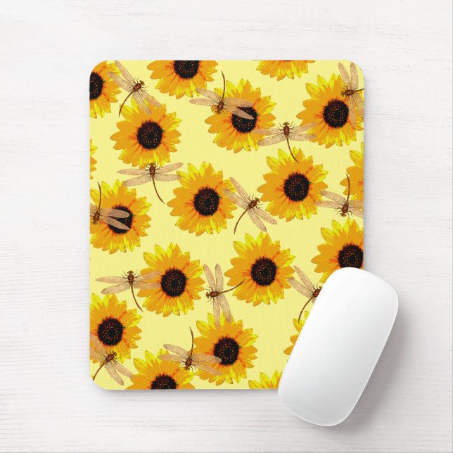 Girassol E Dragófilos, Mousepad (Com mouse)