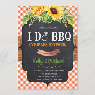 Girassol EU FAÇO o convite do churrasco