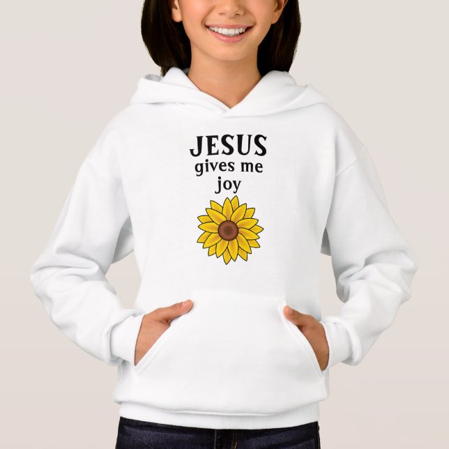 Girassol Jesus me dá Alegria (Frente)
