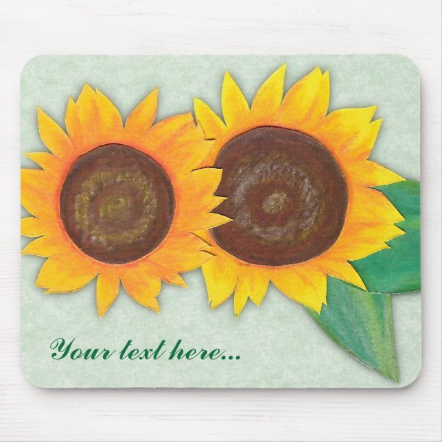 Girassol Mousepad (Frente)