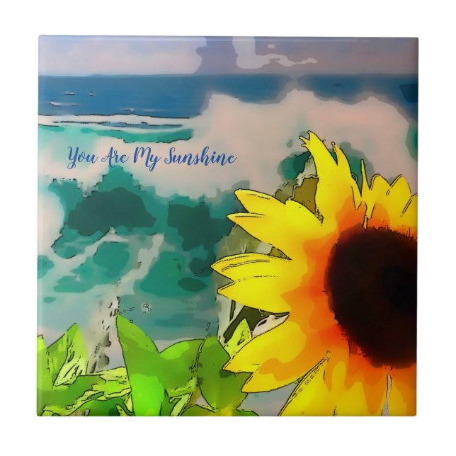 Girassol na praia você é meu sol (Frente)