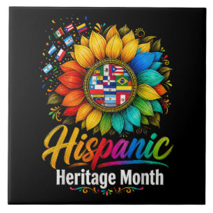 Girassol Países Latinos Mês da Herança Hispânica