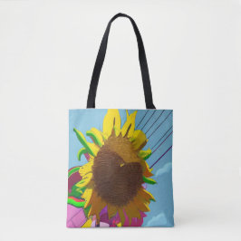 Girassol - Tudo Sobre Impressão Tote Bag
