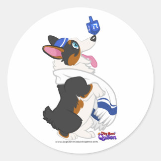 Gire o adesivo do Dreidel