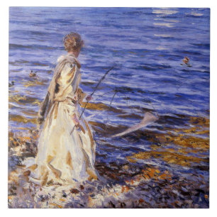 Girl Fisheries (por John Singer Sargent)