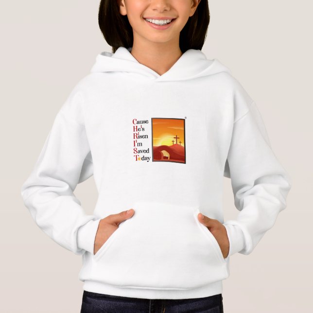 Girls Cristo Acronym Hoodie (Frente)