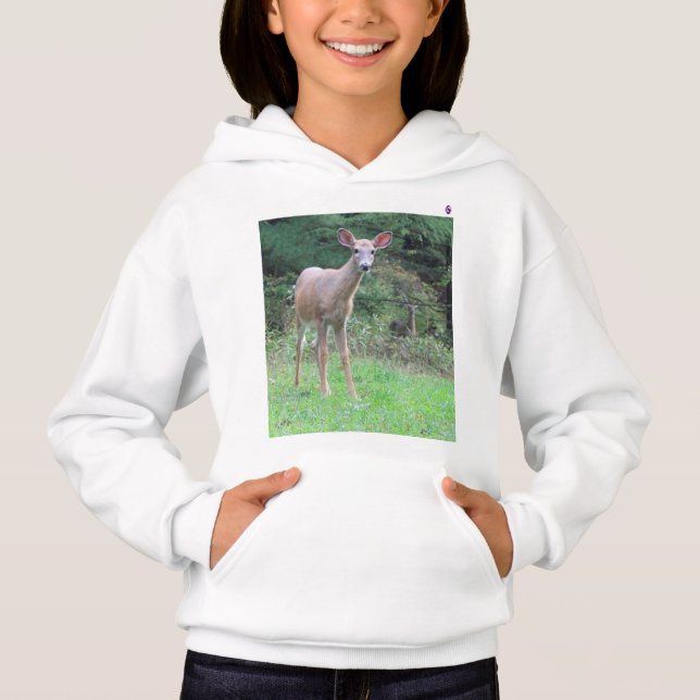 Girls Deer Hoodie por GStuller (Frente)