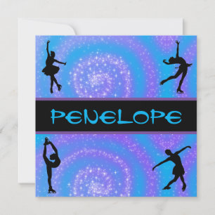 Girls Figure Skating Personalizado
