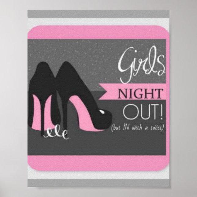 Girls Night Out Poster (Frente)