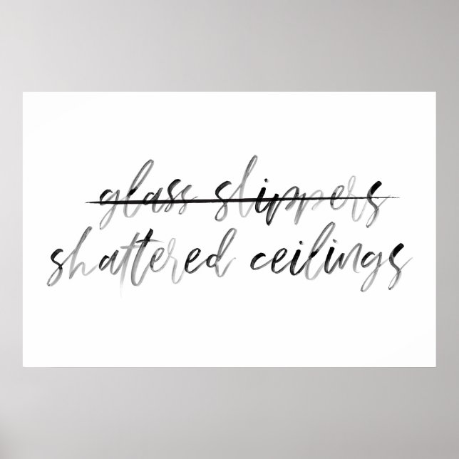 Girls Nursery ou Office Poster em Watercolor (Frente)