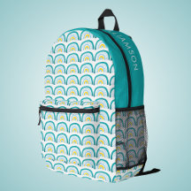 Girls Rainbow turquoise