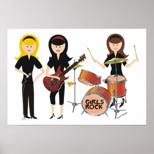 Girls Rock Poster