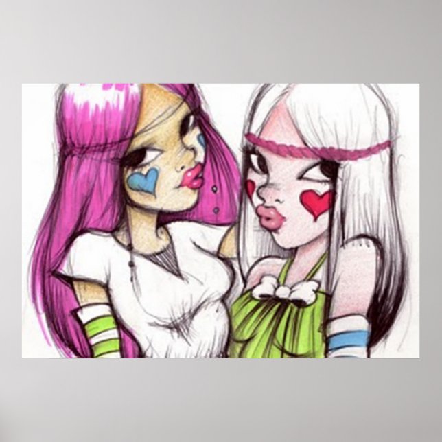 Girls Rock Poster (Frente)