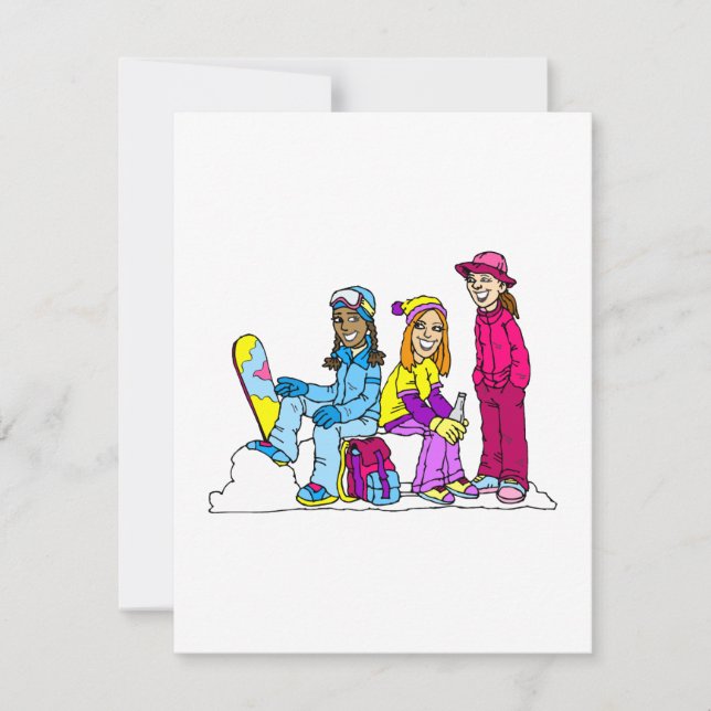 Girls Snowboard Team (Frente)