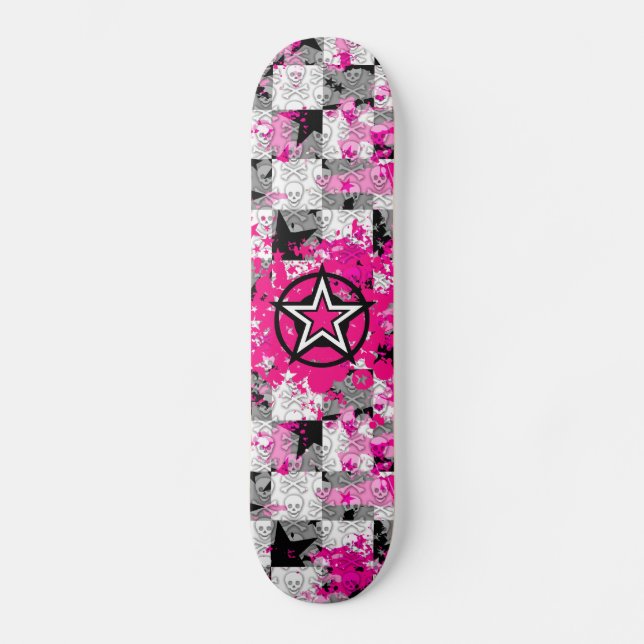 Girls Star Skateboard (Frente)