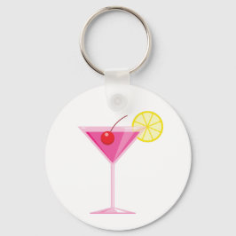 Girly Cocktail Chaveiro