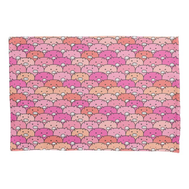 Girly Funny Pig Pattern (Frente)