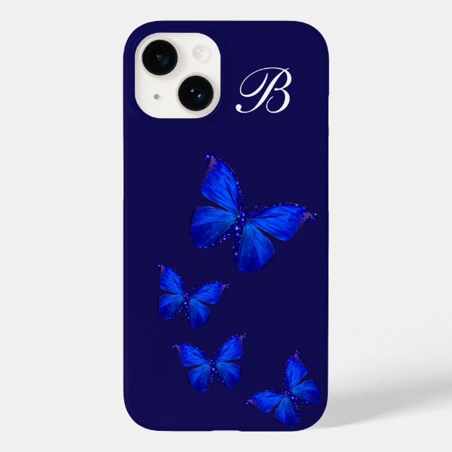 Girly Nature Butterfly Monograma (Verso)