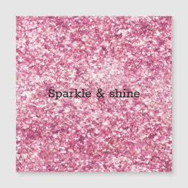 Girly Pink Glitter Confetti