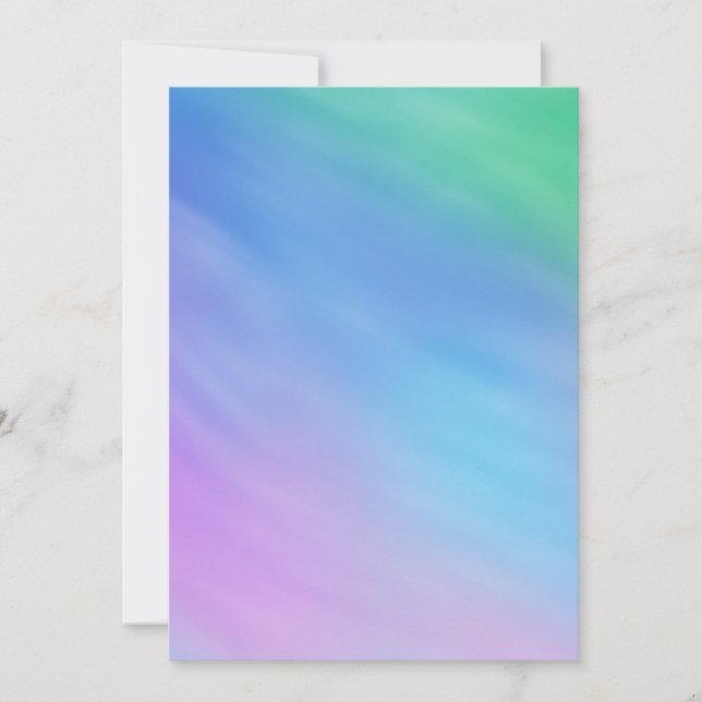 Girly Soft Rainbow Sky (Frente)