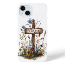 Girly Wildflower Wild One