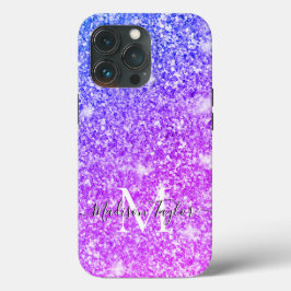 Giry Purple e Pink Glitter Monographic Name