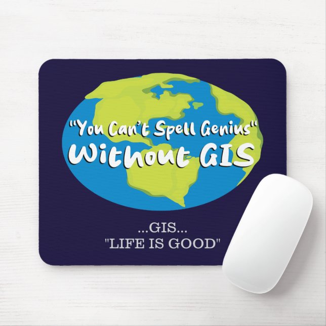 GIS, Mousepad Geoespacial (Com mouse)