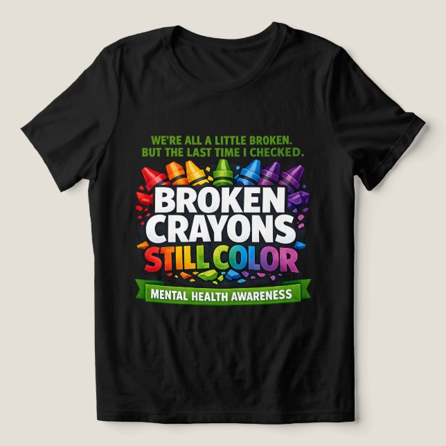 Giz Crayons Quebrados (Design frontal)