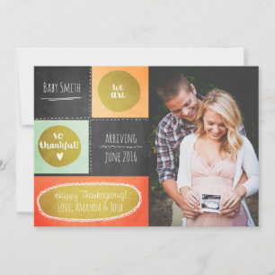 Giz da queda do anúncio da gravidez da acção de