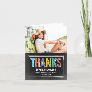 Giz de Cartões de agradecimentos de Graduação das 