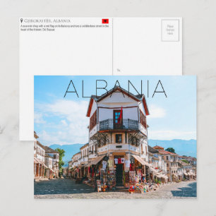 Gjirokastër, Albânia Cartão Postal de Viagem