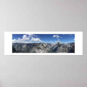 Glaciar Point Yosemite Panorâmica Poster - Origin