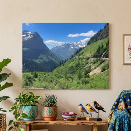 Glacier National Park, Montana Scenery Poster 