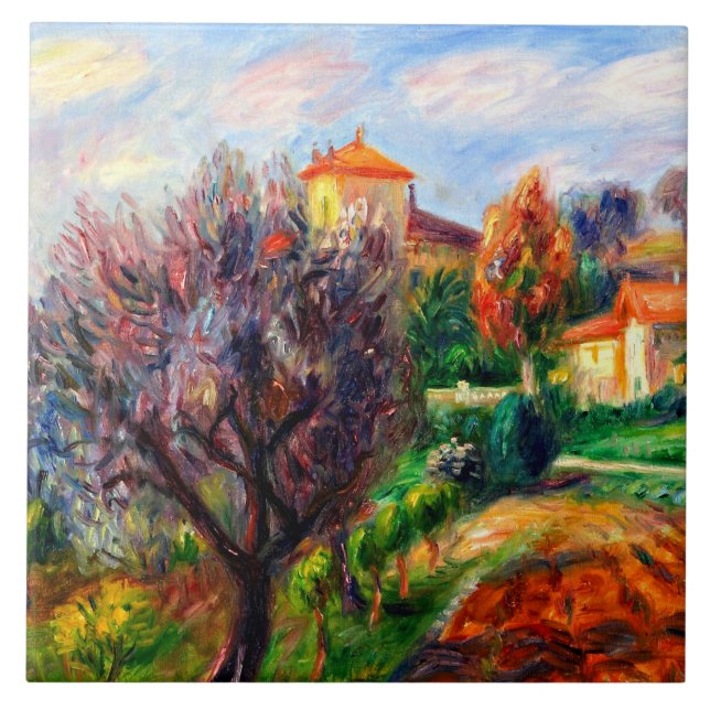 Glackens - Colheita com Oliveiras (Frente)