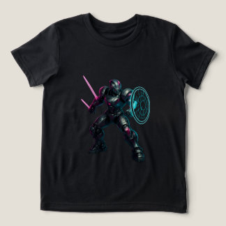 Gladiador Cibernético – Guerreiro da Lâmina Neon
