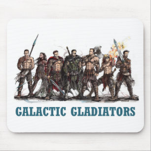 Gladiadores galácticos Mousepad