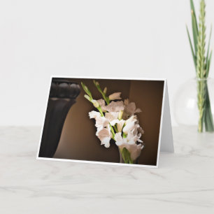 Gladioli, cartão