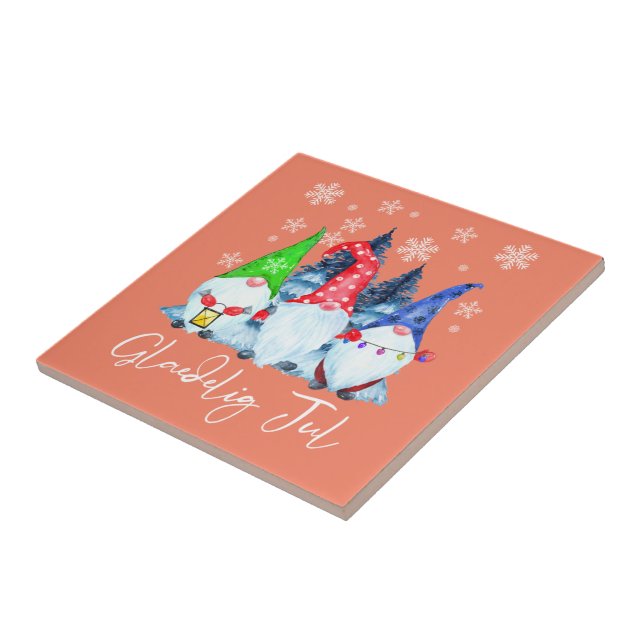 Glaedeling Jul Nordic Gnomos Tomte Nisse Dinamarqu (Lateral)