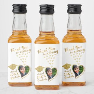 Glam Dourado Branco Elegante Obrigado Graduação 20