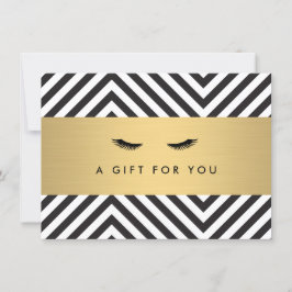 Glam Eyelashes com Certificado de Presente de Padr