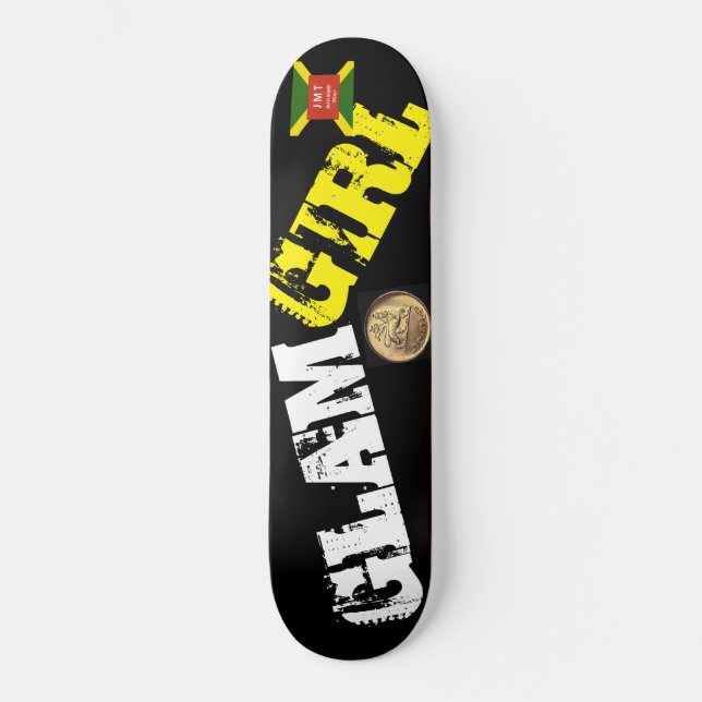 GLAM GIRL Skateboard (Frente)