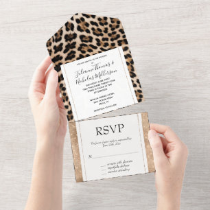 Glam Glitz Champagne Leopard