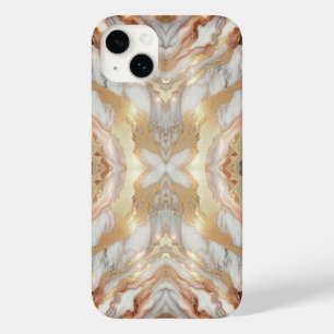Glam Rosa Dourado Luxuoso Tendência Mármore Borbol