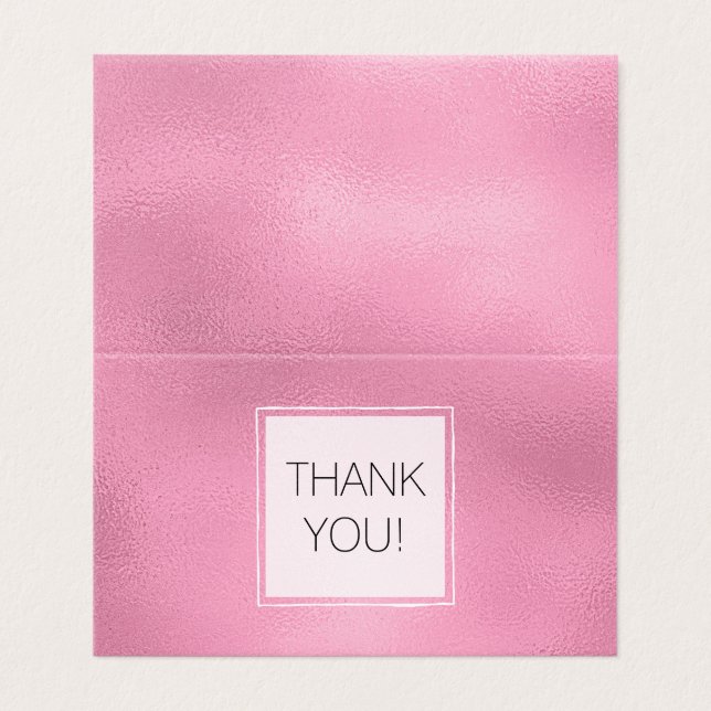 Glam-Rosa Ombre Obrigado (Exterior Desdobrado)