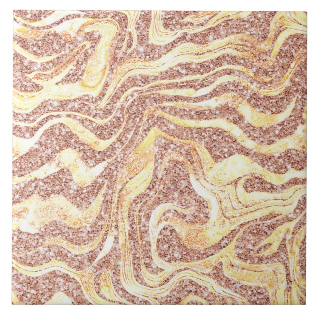 Glama de Meninas Douradas e Rosa Brilhantes (Frente)