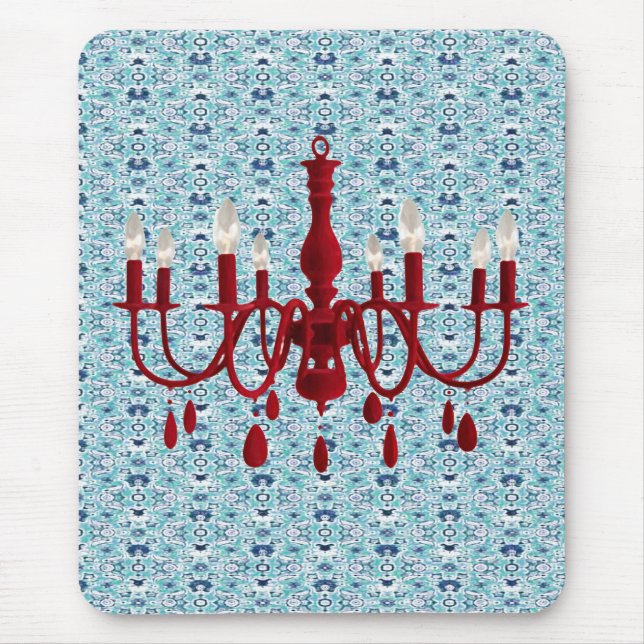 Glamor de Chandelier Retro ~ Mousepad (Frente)