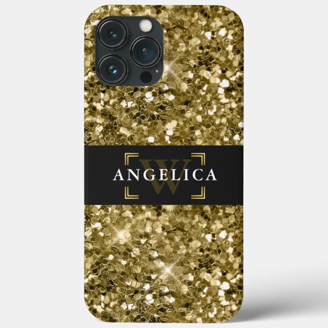 Glamor Monograma Esparto Dourado Metálico (Verso)