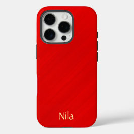 Glamor Vermelho Personalizado